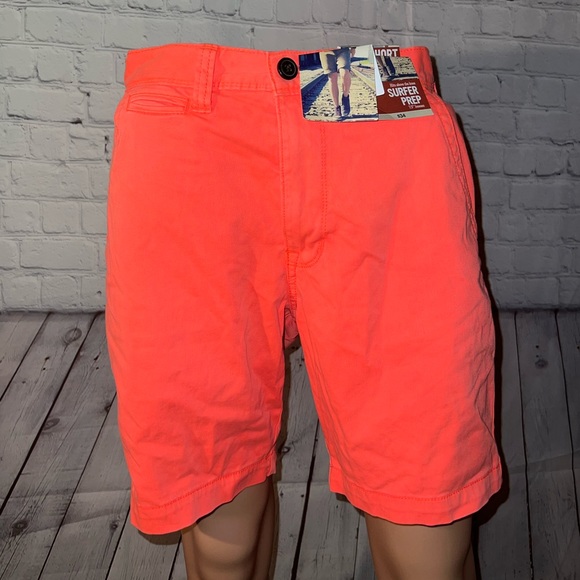 Arizona Jean Company Other - BRAND NWT Arizona Jeans Co Bright Orange Dress shorts size Waist 30